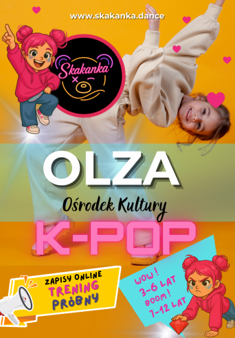 Zajęcia taneczne dla dzieci w Olzie - Skakanka.DANCE - TRENINGI K-POP