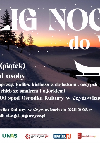 Kulig nocny do Wisły